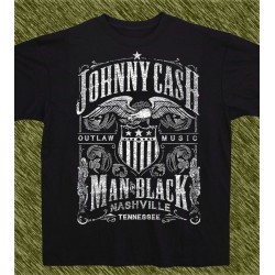 Camiseta negra, Johnny Cash, nashville