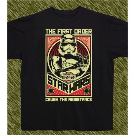 camiseta star wars, the first order