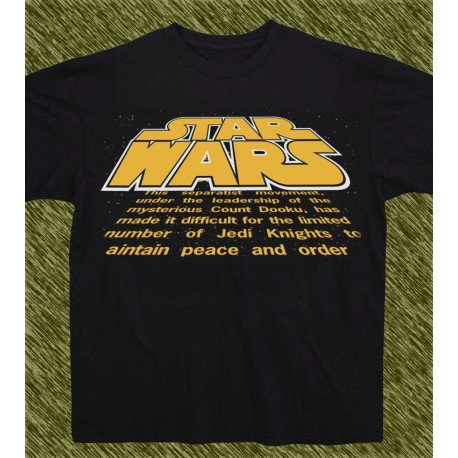 camiseta star wars, film