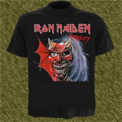 Camiseta negra, Iron Maiden, purgatory