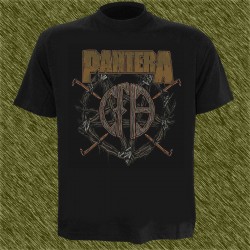 Camiseta negra, pantera, new