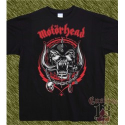 Camiseta negra, motorhead, new