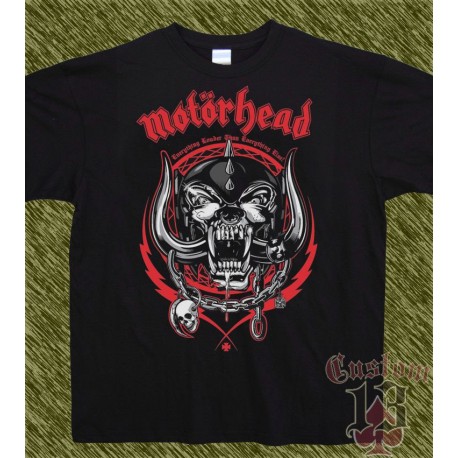 Camiseta negra, motorhead, new