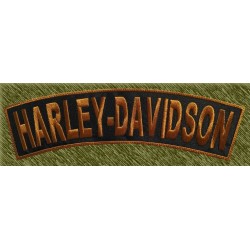 parche bordado para espalda, harley davidson, rocker