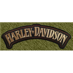 parche bordado para espalda, banda harley new, rocker