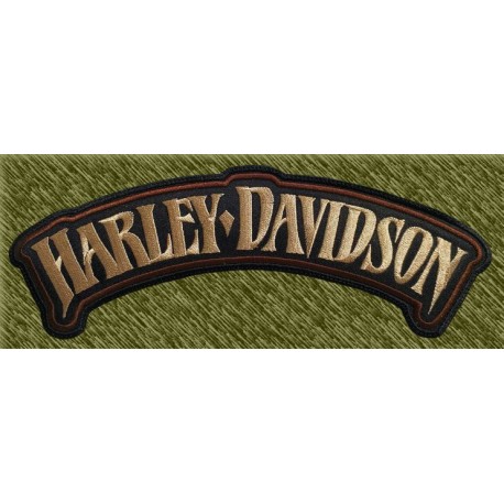 parche bordado para espalda, banda harley new, rocker