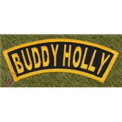 Parche bordado, buddy holly