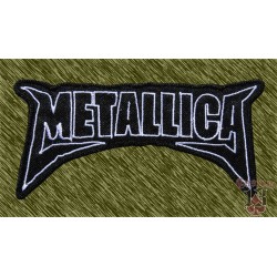 Parche bordado, metallica nombre