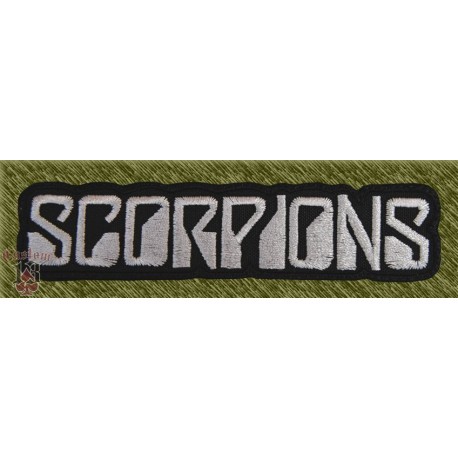 Parche bordado, scorpions