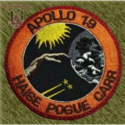 Parche bordado, apollo 19