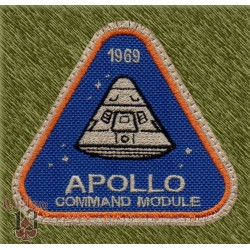 Parche bordado, apollo command module