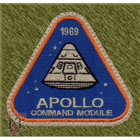 Parche bordado, apollo command module