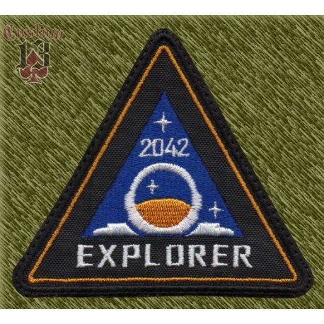 Parche bordado, explorer 2042