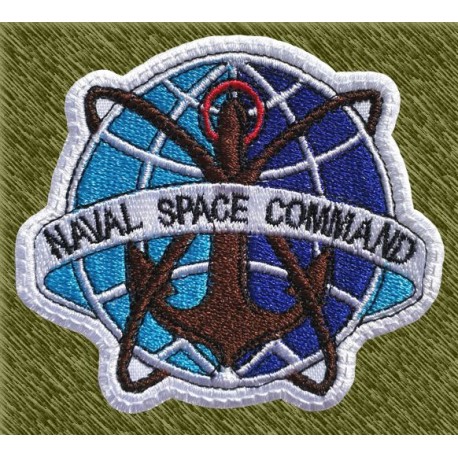 Parche bordado, naval space command