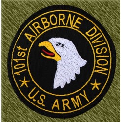 parche bordado, 101st airborne