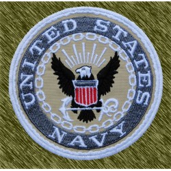 parche bordado, united states navy