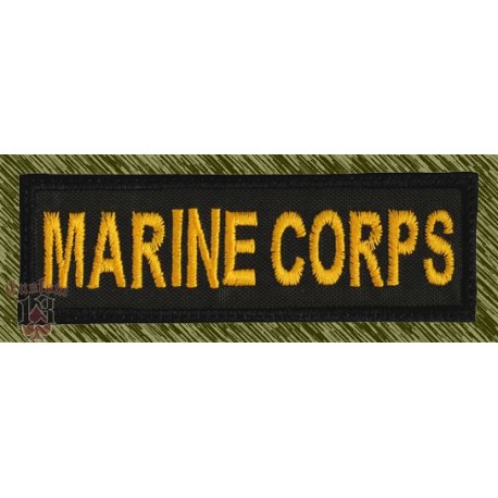 parche bordado, stick marine corps