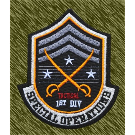 parche bordado, special operations