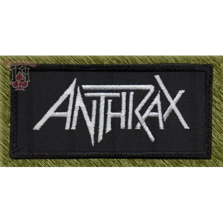 Parche bordado, anthrax