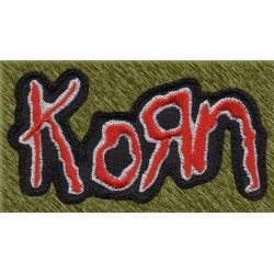 Parche bordado, korn