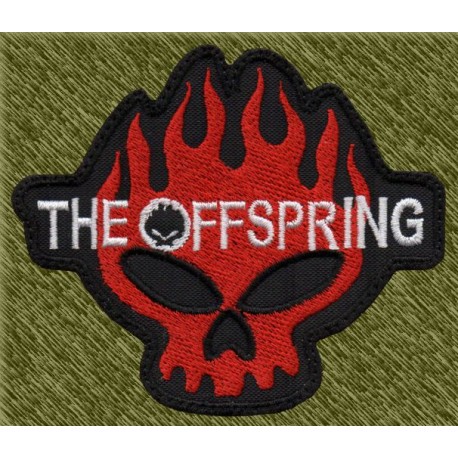 Parche bordado, offspring calavera