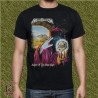 Camiseta negra, helloween, keeper of the seven keys