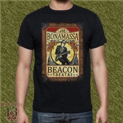 Camiseta negra, joe bonamassa, beacon theatre