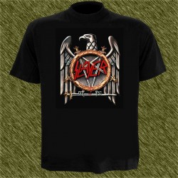 Camiseta negra, slayer, aguila