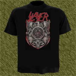 Camiseta negra, slayer, aguila II