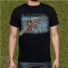 Camiseta negra, foo fighters, sonic haigways