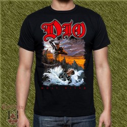 Camiseta negra, holy diver, new