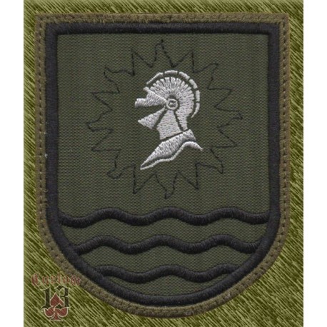 parche bordado, escudo militar bripac