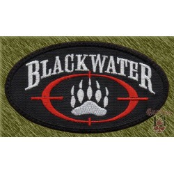 parche bordado, blackwater