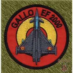 parche bordado, gallo ef-2000