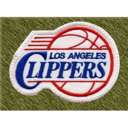 Parche bordado NBA, los angeles clippers