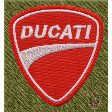 Parche bordado, ducati