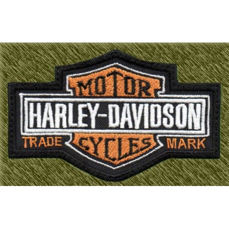 Parche bordado, harley logo antiguo