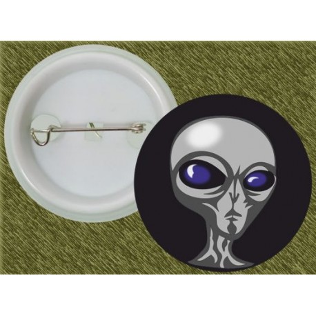 chapa alien gris