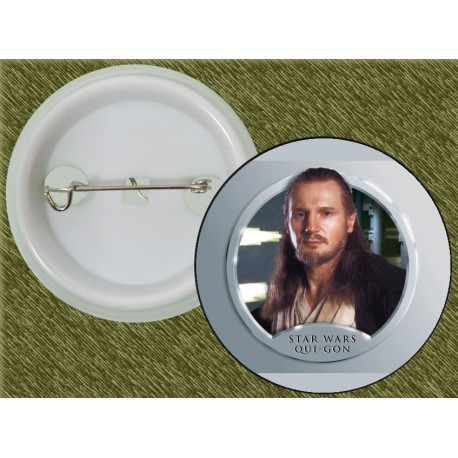 chapa star wars, qui gon