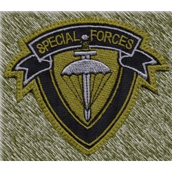 parche bordado, special forces paracaidistas