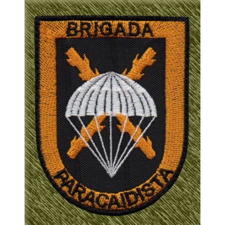 parche bordado, brigada paracaidista