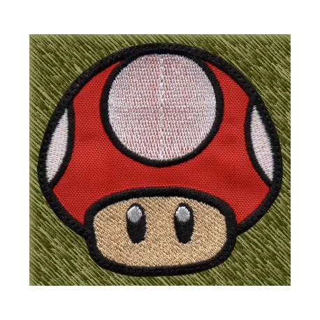 Parche bordado, toad