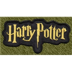 Parche bordado, logo harry potter