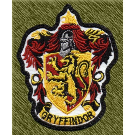 Parche bordado, escudo gryffindor