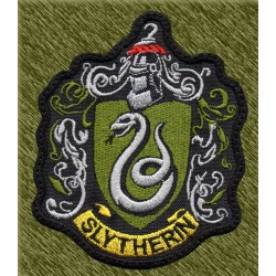 Parche bordado, escudo slytherin