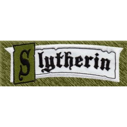 Parche bordado, stick slytherin