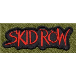 Parche bordado, skid row