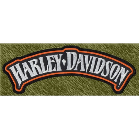 parche bordado para espalda, banda harley, rocker