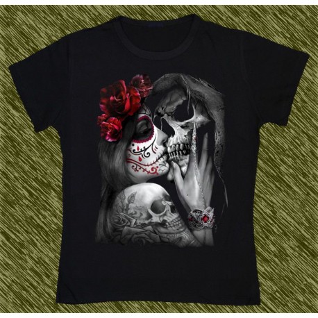 Camiseta Dark13 mujer, amor para siempre