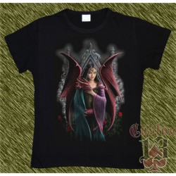 Camiseta Dark13 mujer, mi dragón